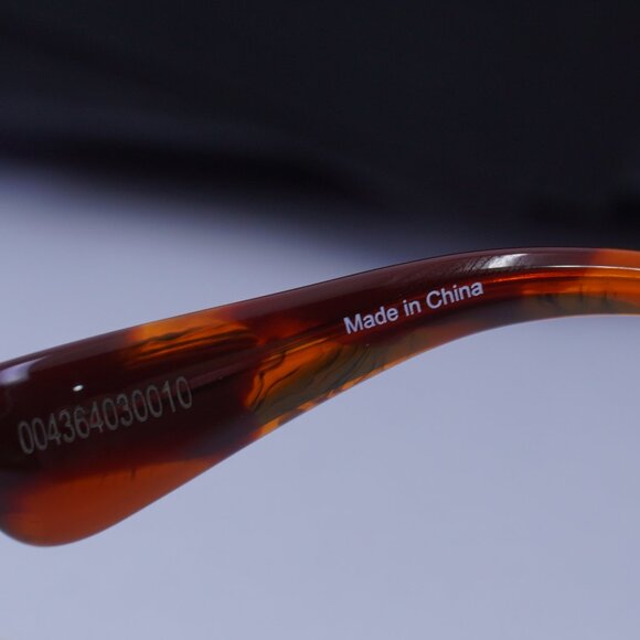 MaxMara MM0035-H 30F Geometric Sunglasses - Gold/Brown - Picture 8 of 11